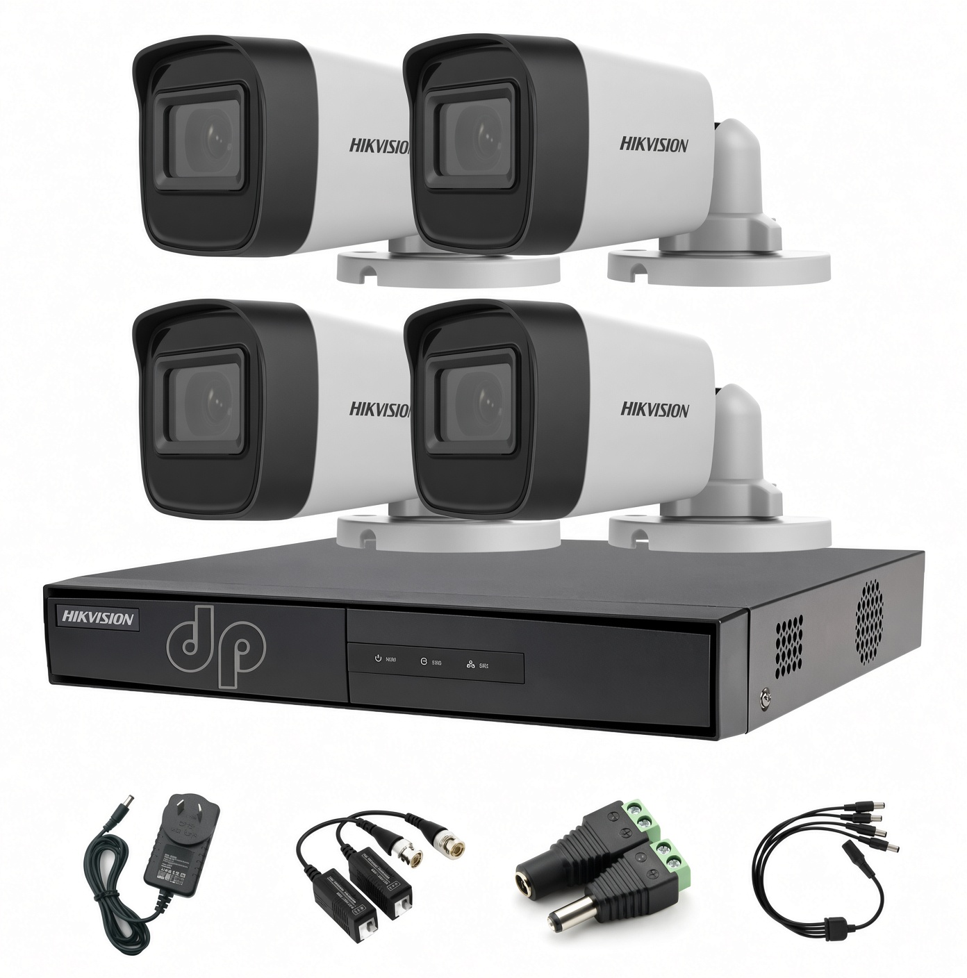 Kit Hikvision 4 cámaras